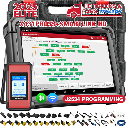 El LAUNCH X431 PRO3S+ SMARTLINK HD 2.0 versión mejorada 2025