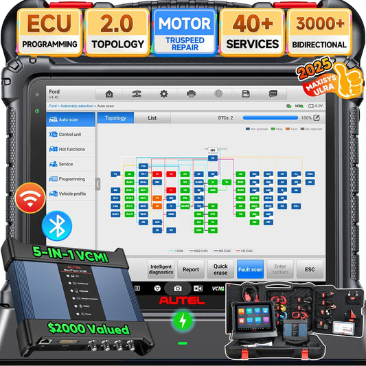 Autel MaxiSYS Ultra Escáner Inteligente 2025 Ultra Lite MS909 Elite 2 Pro